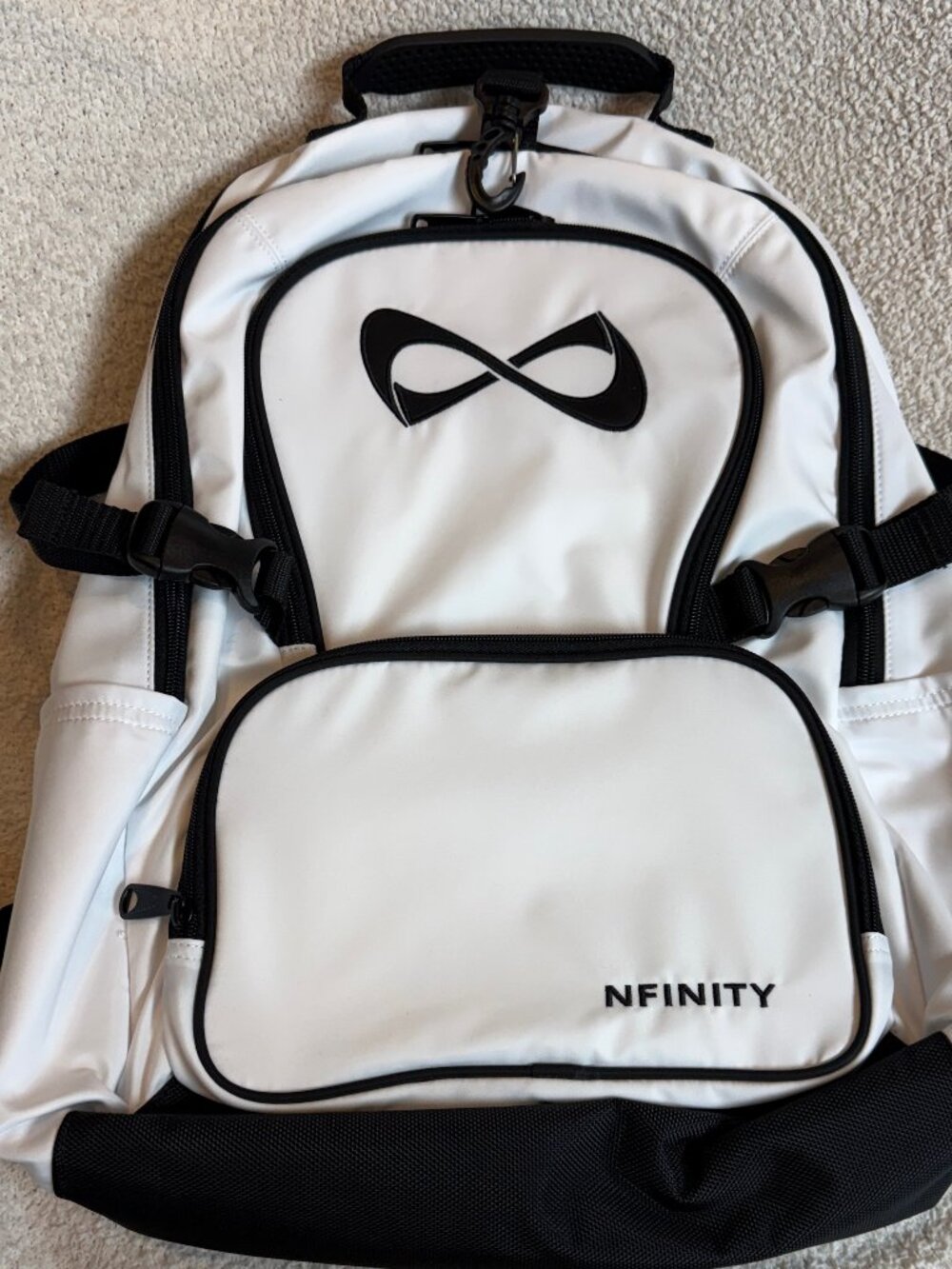 Nfinity Cheerleading Backpack (White)